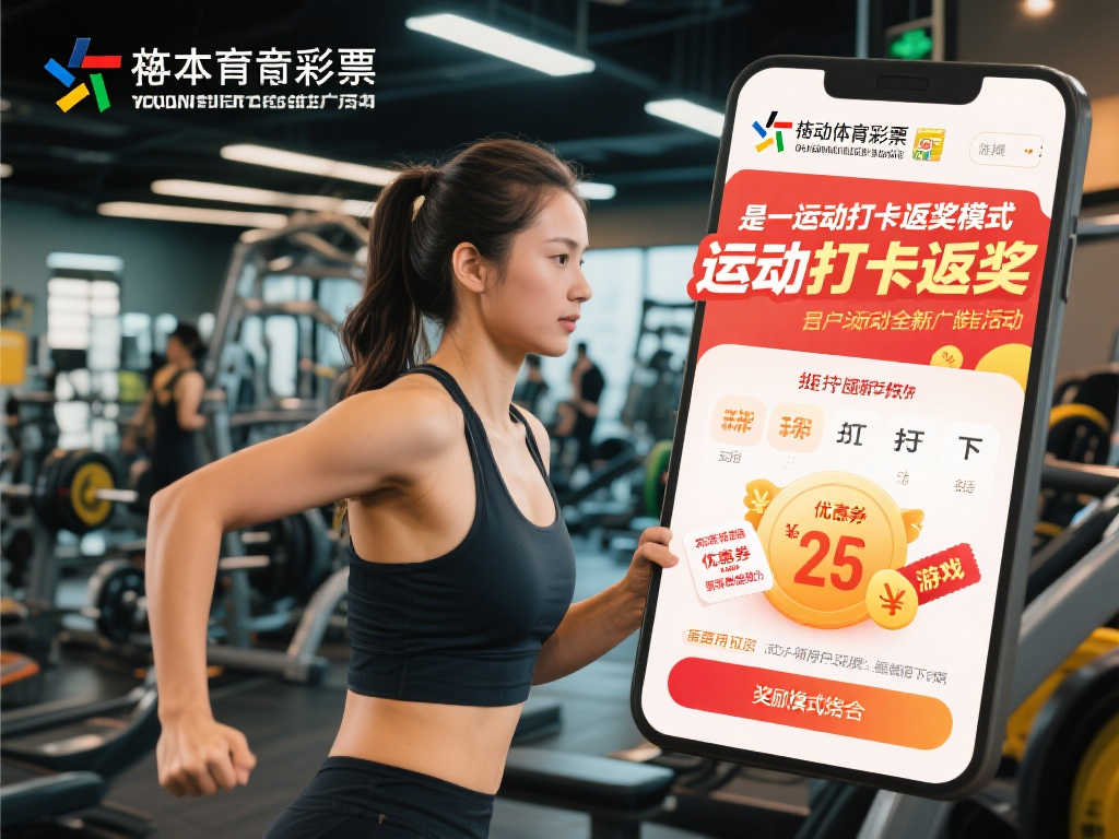 体彩联合健身房推广“运动打卡返奖”模式